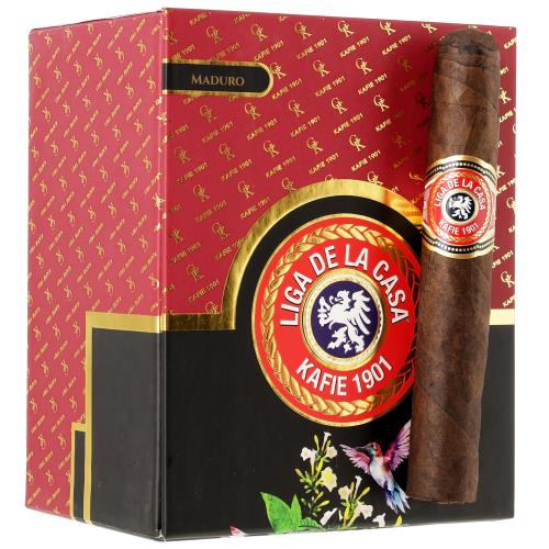 Liga de la Casa Maduro by Kafie 1901 Robusto 5  * 50, Box of 20