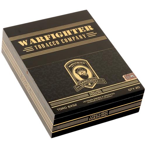 Warfighter .50 Cal Garrison Oscuro Maduro Toro 6  * 52, Box of 20