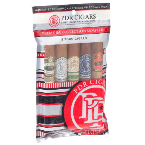 PDR Cigars Premium Toro Collection, 5-Cigar Sampler