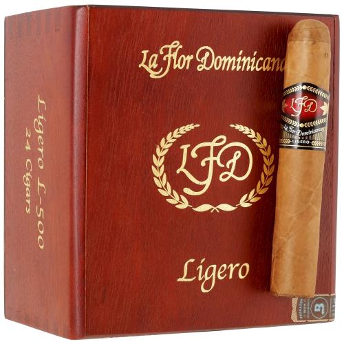 La Flor Dominicana Ligero Natural L-500 5 3/4 * 60