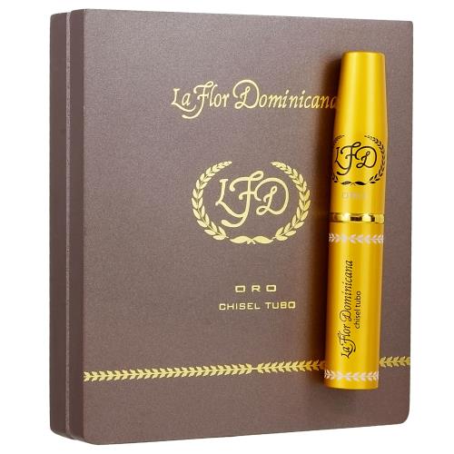 La Flor Dominicana Oro Chisel Tubo 6  * 54