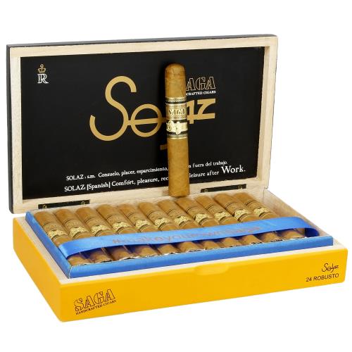 Saga Solaz Robusto 5  * 50, Box of 24