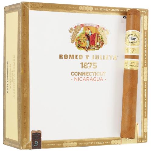 Romeo y Julieta 1875 Connecticut Nicaragua Churchill 7  * 50