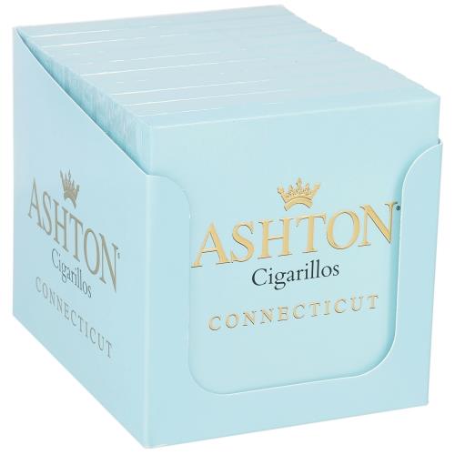 Ashton Connecticut Cigarillos 3 3/4 * 26, Box of 100