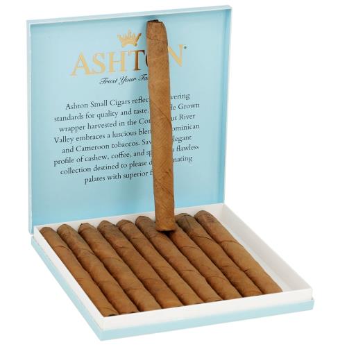 Ashton Connecticut Cigarillos 3 3/4 * 26, Box of 100