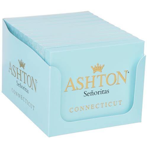 Ashton Connecticut Senoritas 3 1/2 *  30, Box of 100
