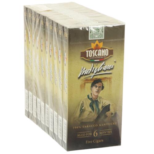 Toscano Modigliani 6  * 38, Box of 50