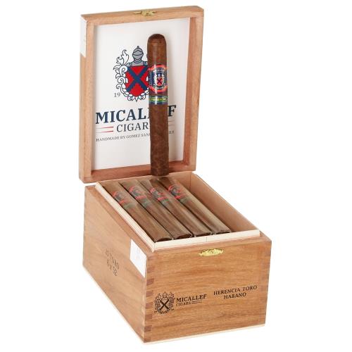 Micallef Herencia Habano Toro 6  * 52, Box of 25