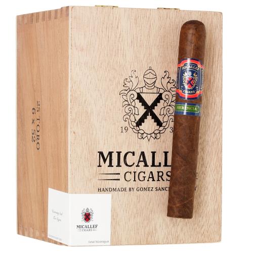 Micallef Herencia Habano Toro 6  * 52, Box of 25