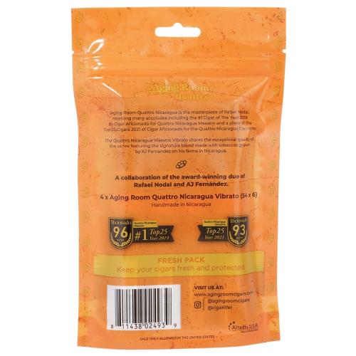 Aging Room Quattro Fresh Loc 4-Cigar Sampler