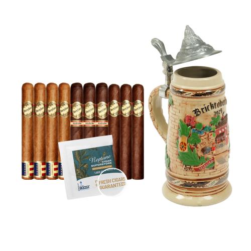 Brick House Bricktoberfest Beer Stein 10-Cigar Sampler