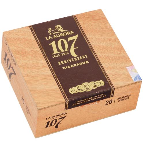 La Aurora 107 Nicaragua Robusto 5  * 50, Box of 20