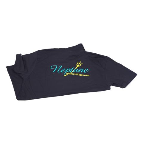 Neptune Logo T-Shirt Black