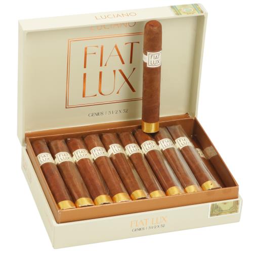 Fiat Lux by Luciano Genius 5 1/2 * 52, Box of 20