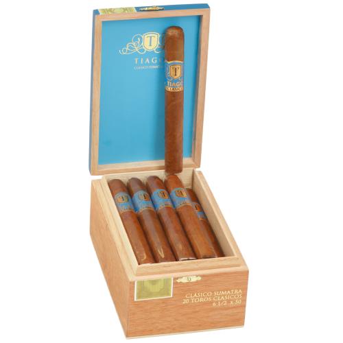 Tiago Clasico Sumatra 6 1/2 * 50, Box of 20