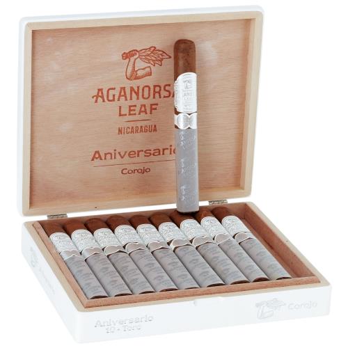 Aganorsa Leaf Aniversario Corojo Toro 6 1/4 * 52, Box of 10