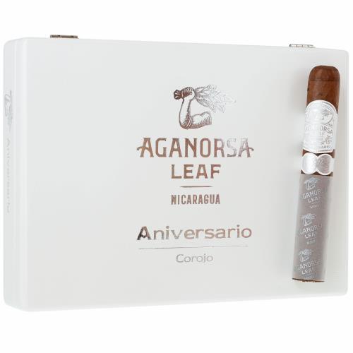 Aganorsa Leaf Aniversario Corojo Gran Toro 6  * 58, Box of 10