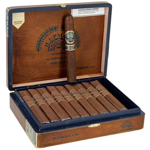 H. Upmann Nicaragua AJ Fernandez Heritage Toro 6  * 54, Box of 20