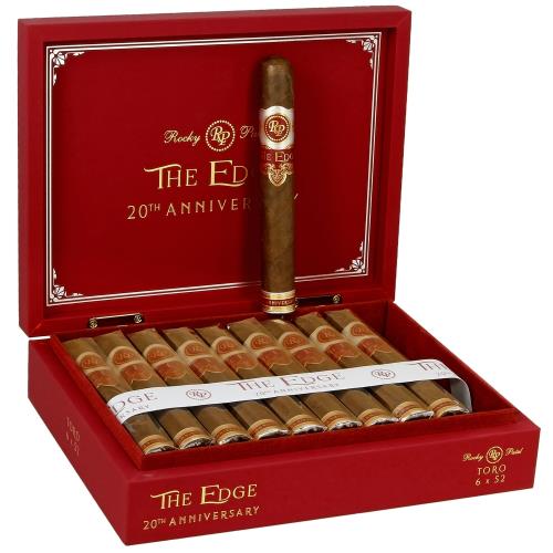 Rocky Patel The Edge 20th Anniversary Toro 6  * 52, Box of 20