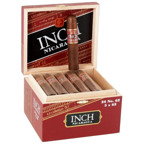 EP Carrillo Inch Nicaragua No. 62 5  * 62, Box of 24