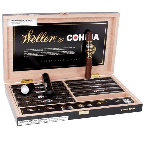 Weller by Cohiba Toro Tubo 2023 6  * 50, Box of 10