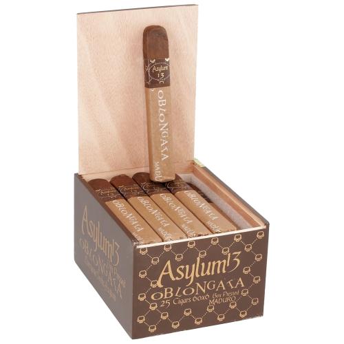 Asylum 13 Oblongata Maduro 660 6  * 60, Box of 25