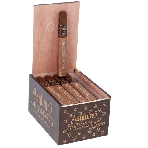 Asylum 13 Oblongata Maduro Toro 6  * 52, Box of 25