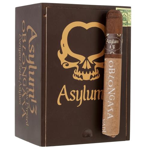 Asylum 13 Oblongata Maduro Toro 6  * 52