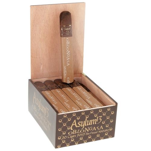 Asylum 13 Oblongata Maduro 770 7  * 70, Box of 20
