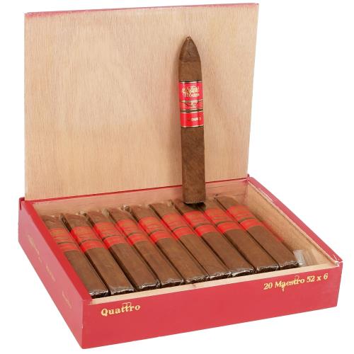 Aging Room Quattro Maduro Maestro 6  * 52, Box of 20
