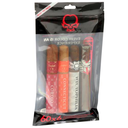 Asylum 60x6 Fresh 4-Cigar Sampler