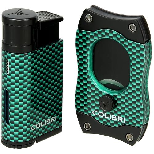 Colibri Evo Lighter and S-Cut Cigar Cutter