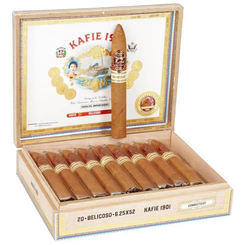 Kafie 1901 Connecticut Belicoso 6 1/4 * 52