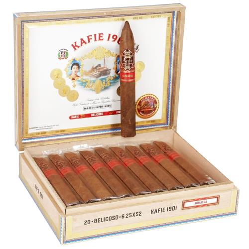 Kafie 1901 Sumatra Belicoso 6 1/4 * 52, Box of 20