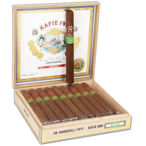 Kafie 1901 San Andres Churchill 7  * 47, Box of 20