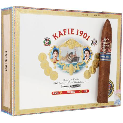 Kafie 1901 Serie L Natural Belicoso 6 1/4 * 52, Box of 20