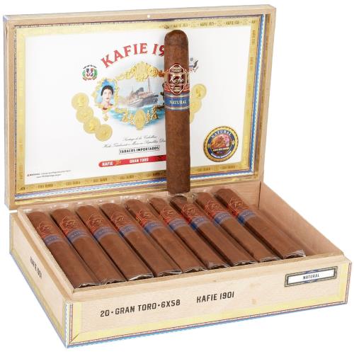 Kafie 1901 Serie L Natural Gran Toro 6  * 58, Box of 20