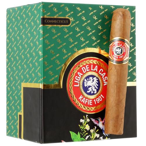 Liga de la Casa Connecticut by Kafie 1901 Robusto 5  * 50, Box of 20