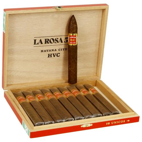 HVC La Rosa 520 Rare of Rare Capa Sumatra 5 1/2 * 54, Box of 10