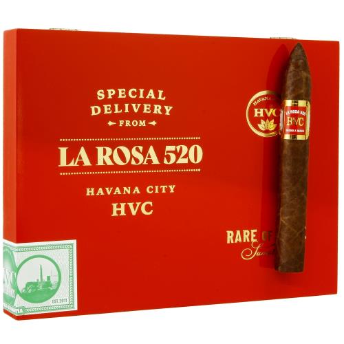 HVC La Rosa 520 Rare of Rare Capa Sumatra 5 1/2 * 54, Box of 10