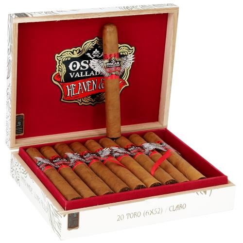 Oscar Valladares Heaven and Hell Claro Toro 6  * 52, Box of 20