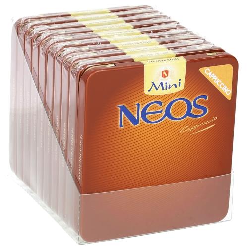 Neos Cappriccio Cappuccino Cigarillos 3 1/2 * 20, Box of 100