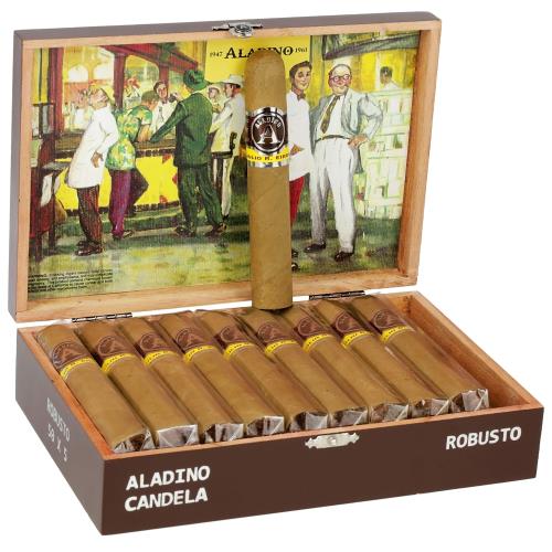 Aladino Candela Robusto 5  * 50, Box of 20