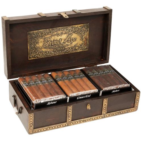 Gurkha Grand Age Humidor with 60 Cigars