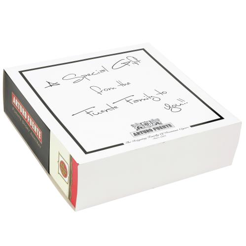 Arturo Fuente Large Hands of Time 4-Cigar Ceramic Ashtray, Cream