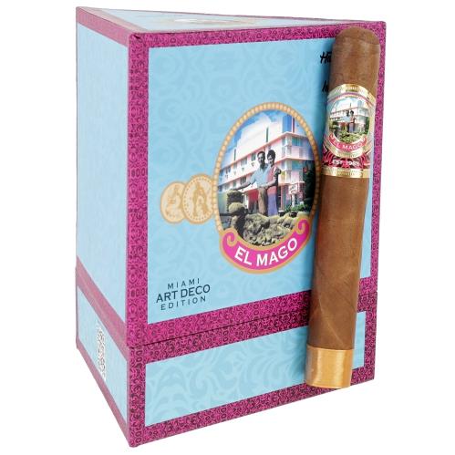 El Mago Miami Art Deco Edition Toro Tubo 6  * 52, Box of 4