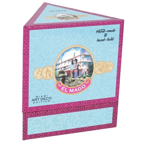 El Mago Miami Art Deco Edition Toro Tubo 6  * 52, Box of 4