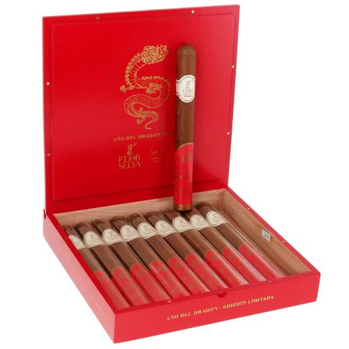 Flor de Selva Ano del Dragon 2024 Doble Corona 7 1/2 * 52, Box of 10