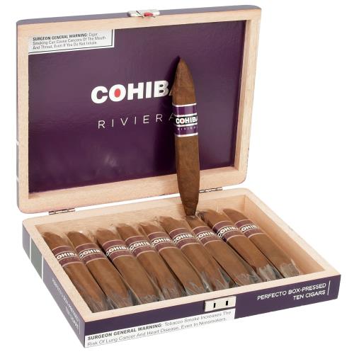 Cohiba Riviera Perfecto Box-Pressed 6  * 60, Box of 10