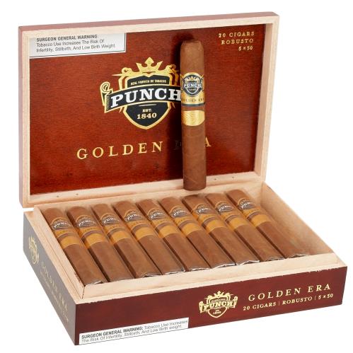 Punch Golden Era Robusto 5  * 50, Box of 20